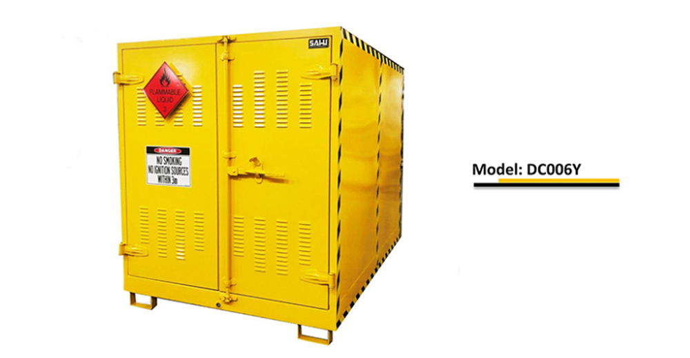 Details of Outdoor Oil Drum Cabinet DC0006Y Details of Outdoor Oil Drum Cabinet DC0006Y