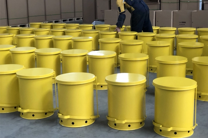 Wartung des Sicherheits lagers chranks