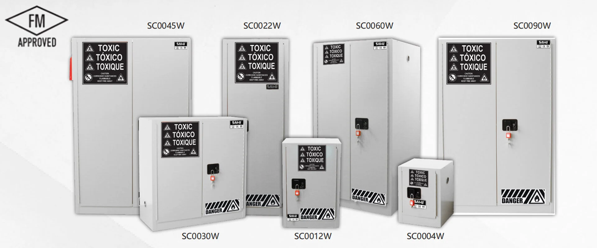 Giftiger Aufbewahrung schrank