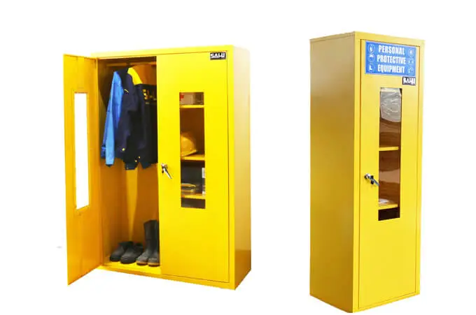 Wartung der Notfall ausrüstung Lagerung