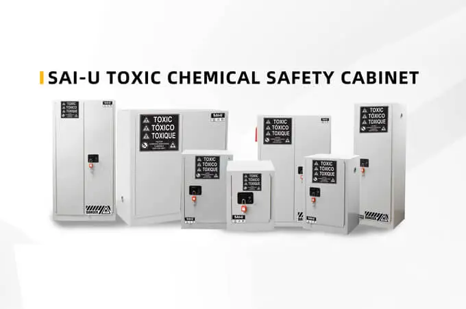 Wo werden giftige Lagers chränke üblicher weise verwendet?