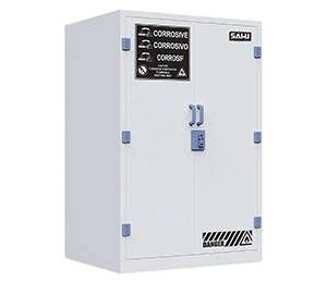 Starker ätzender Lagers chrank