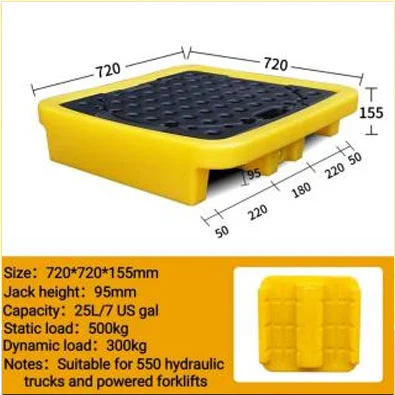 Trommel-Verschütten-Palette DP001S